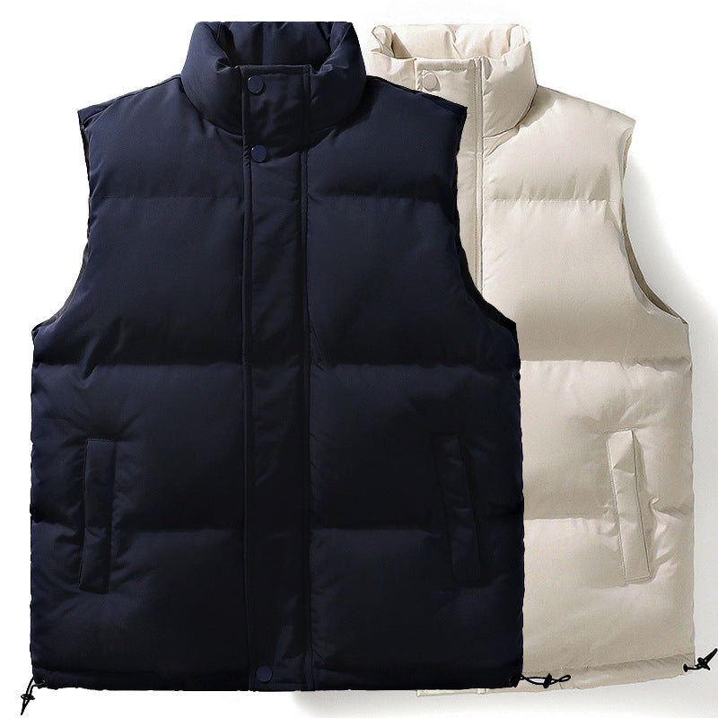 Arvena | Women's Puffer Vest Stand Collar Gilet - Image 1