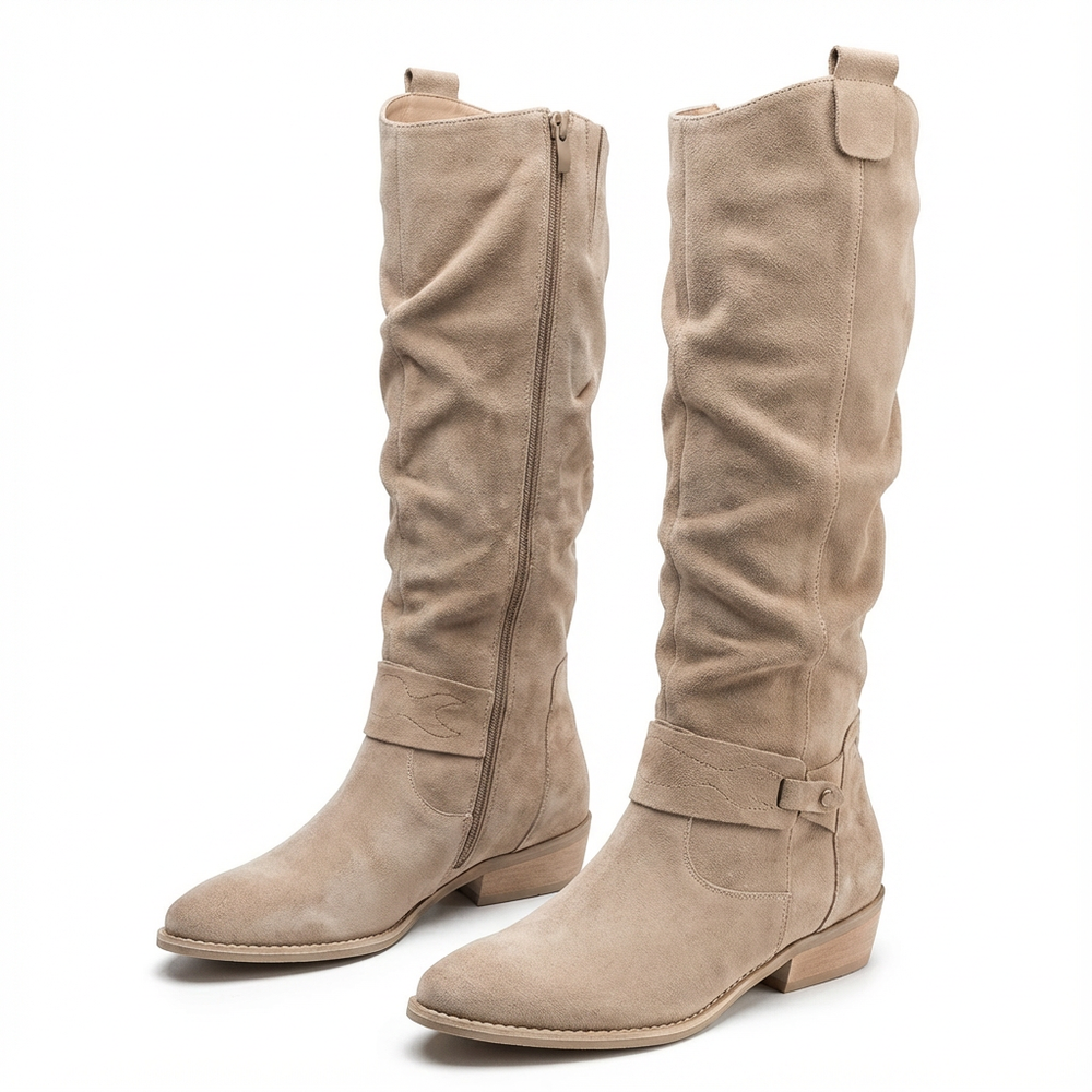 Lavinia | Women's Knee-High Slouch Boots - Image 2