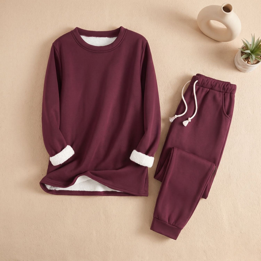 Brindova | Women's Cozy Loungewear Set Fleece-Lined - Image 2