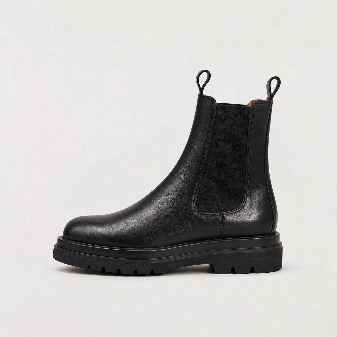 Colvera | Women's Chelsea Ankle Boots - Black - Image 1