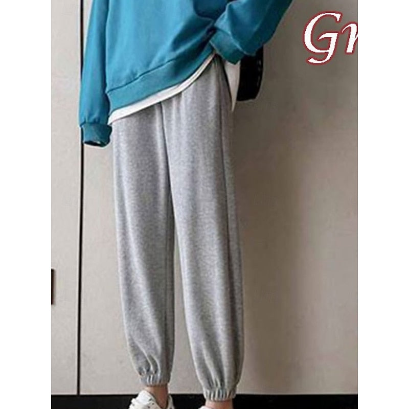 Delvira | Women's Fleece-Lined Sweatpants - Pink - Image 2