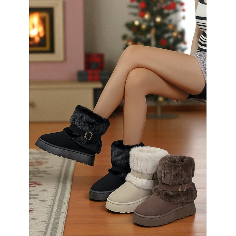 Delvora | Women's Waterproof Winter Snow Boots - Image 1