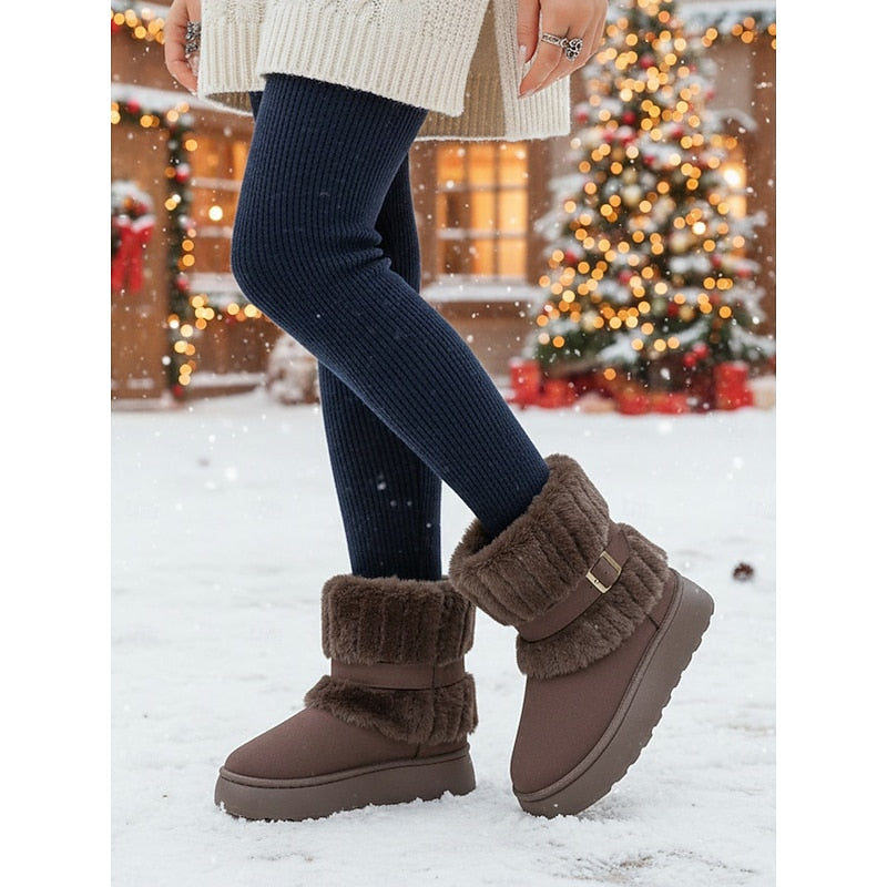 Delvora | Women's Waterproof Winter Snow Boots - Image 2