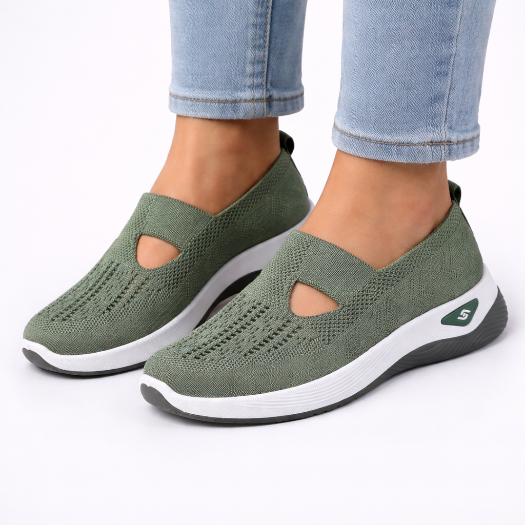 Delvorne | Women's Orthopedic Slip-On Sneakers - Image 1