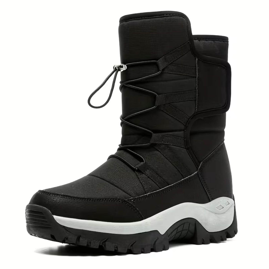 Drexelle | Women's Waterproof Winter Snow Boots - Black - Image 1