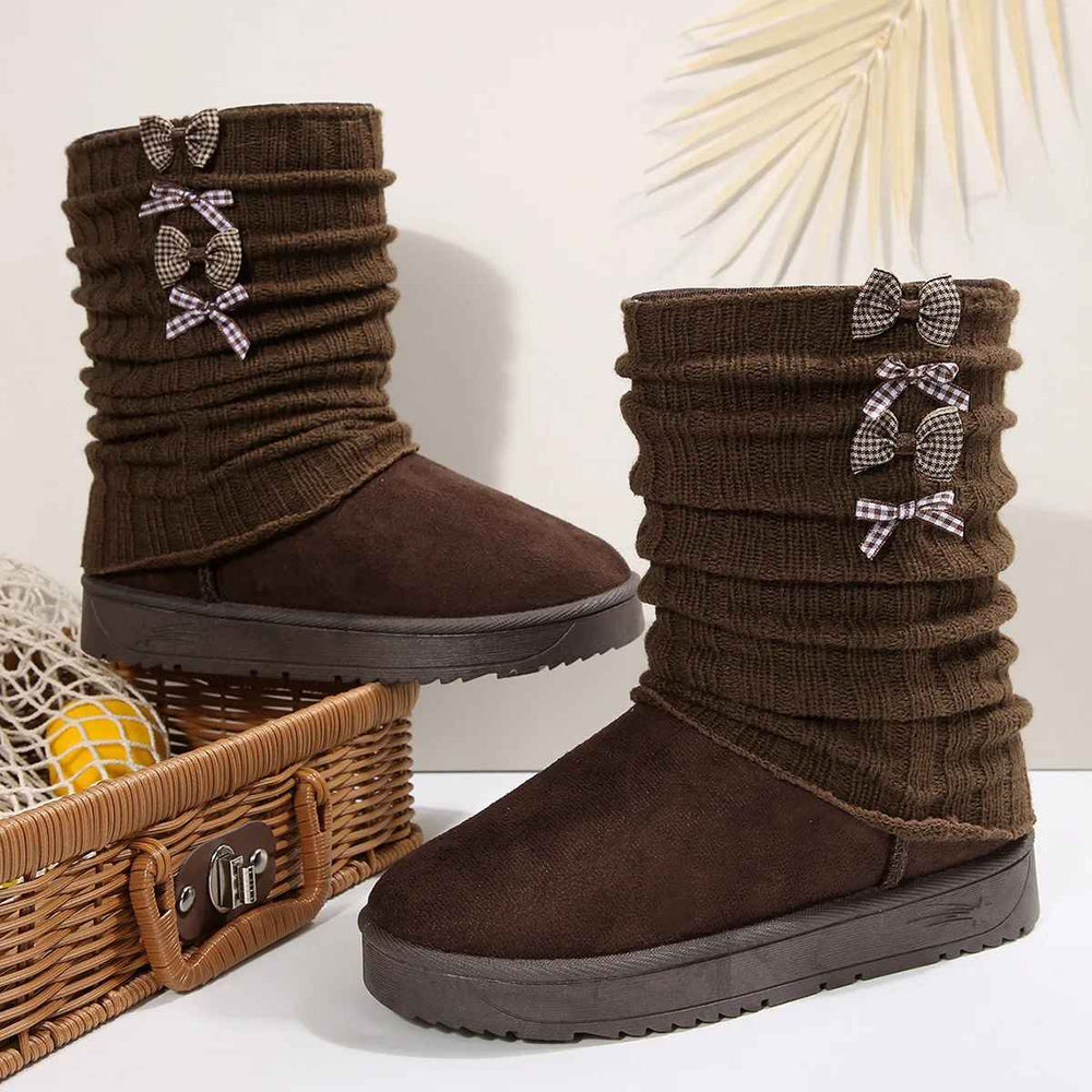 Driswyn | Women's Waterproof Winter Boots - Dark Brown - Image 2