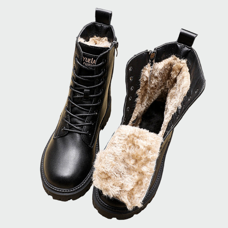Elspeth | Women's Waterproof Winter Boots - Black - Image 1
