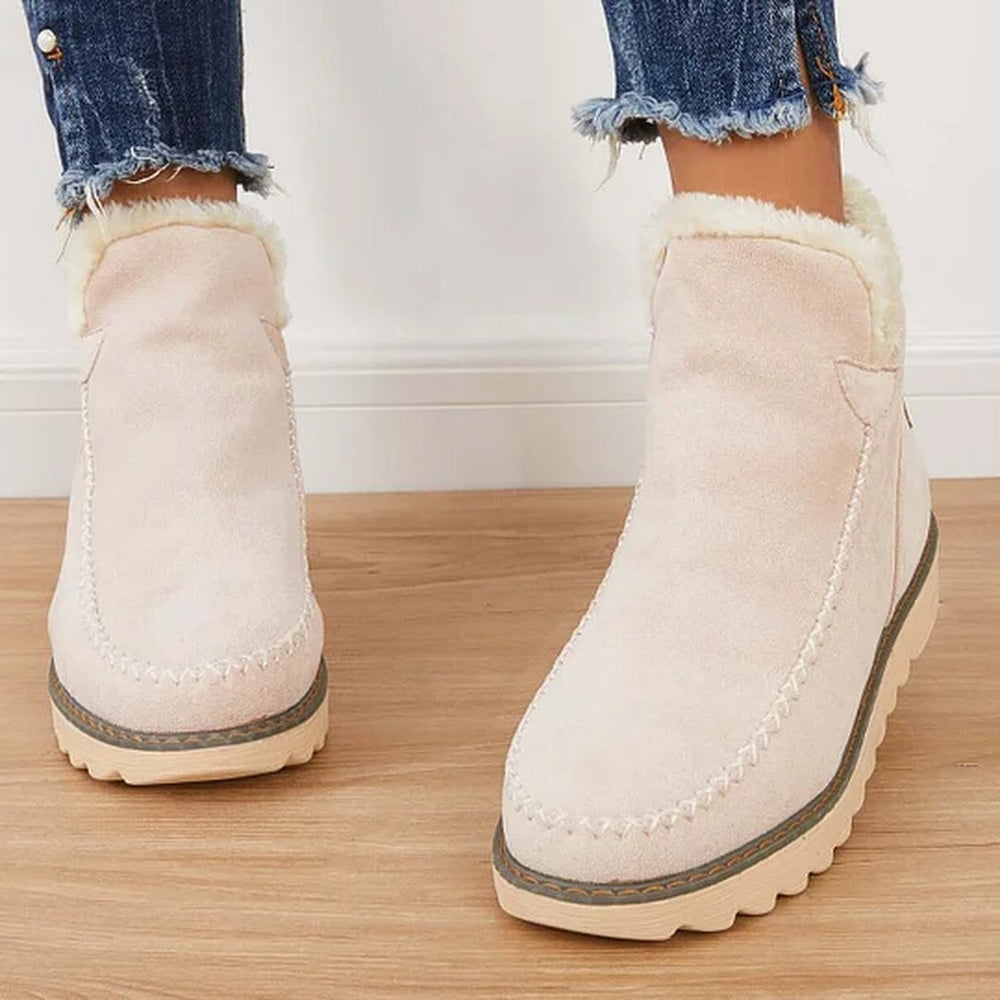 Halvorne | Women's Fur Lined Winter Ankle Boots - Image 2