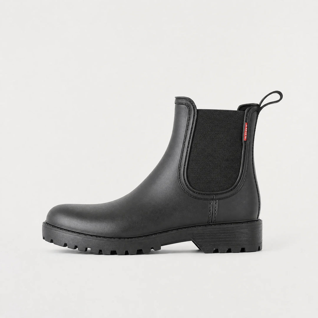 Orvindel | Women's Chelsea Rain Boots Waterproof - Black - Image 1
