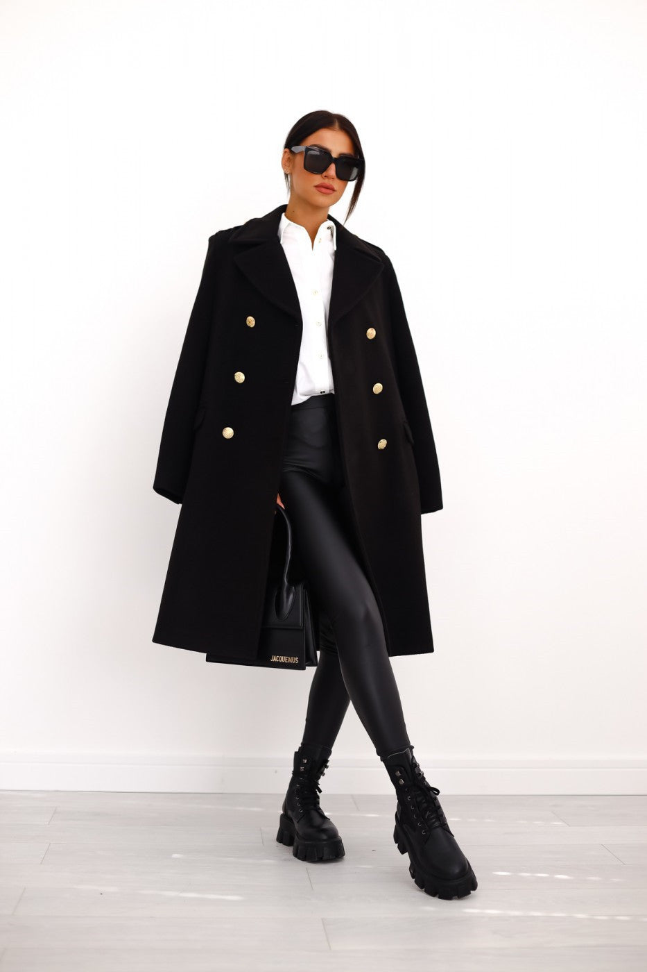 Tavelle | Women's Winter Coat Double-Breasted - Image 1