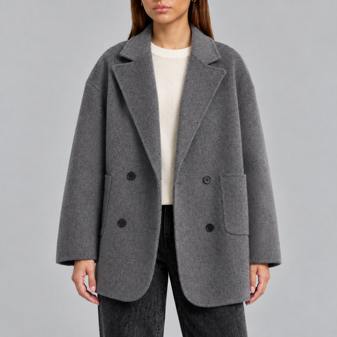 Veldris | Women's Winter Coat Oversized Blazer - Image 1