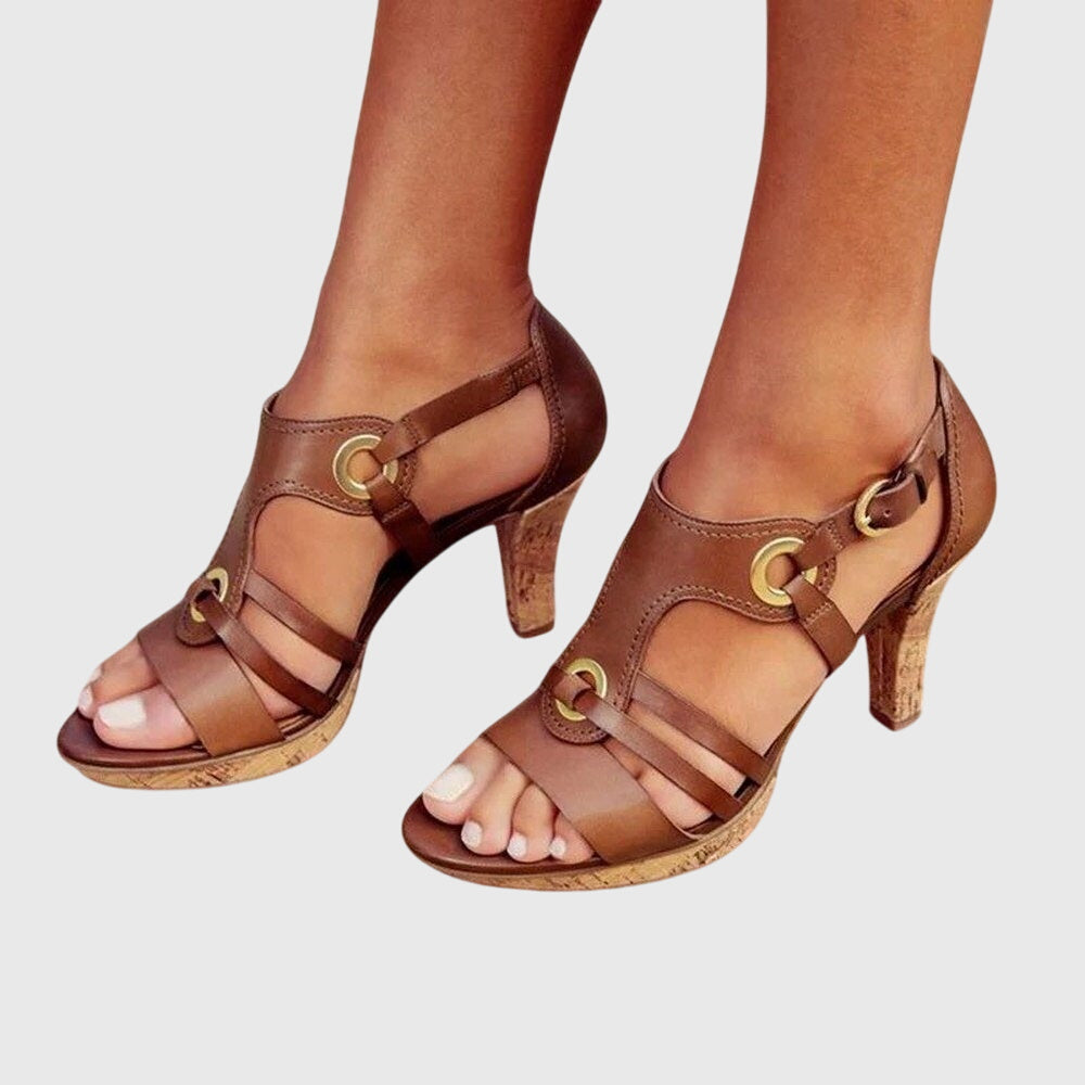 Vornlea | Women's Orthopedic Heeled Sandals - Image 1