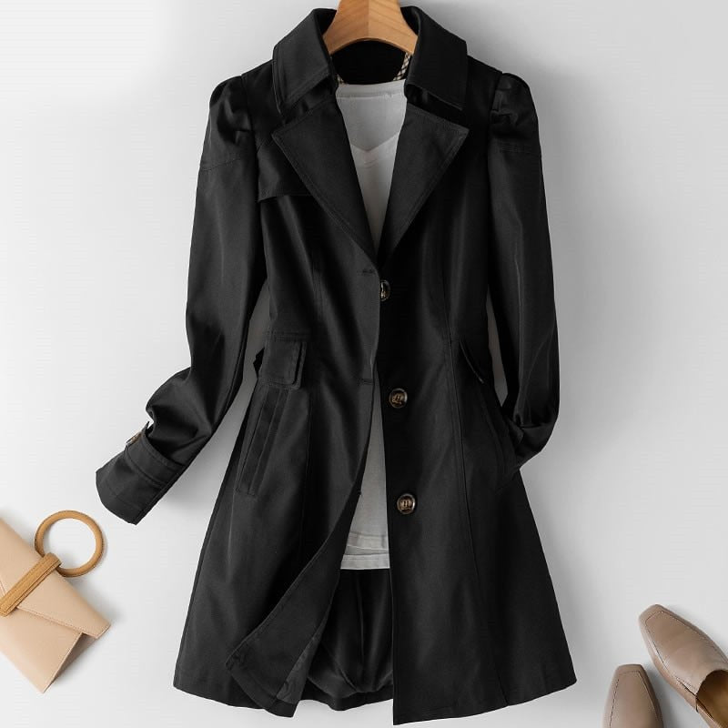 Vornwick | Women's Trench Coat Single-Breasted - Image 2