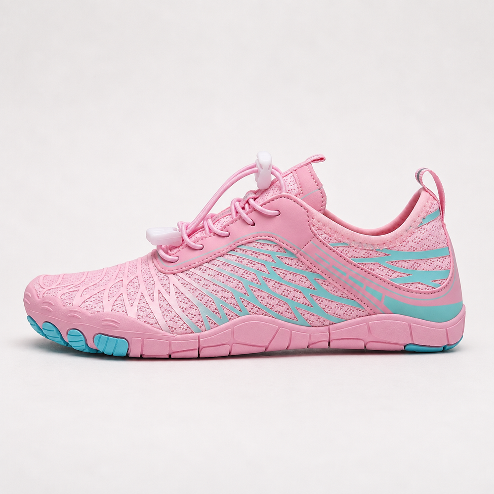 Zelvorne | Women's Orthopedic Sneakers Wide Toe Box - Pink - Image 2